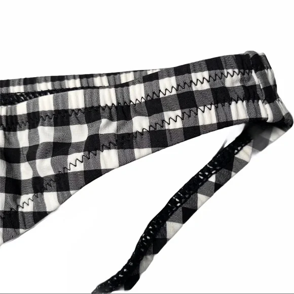 J. Crew Bikini Bottom M L Lowrider Gingham - Picture 5 of 14